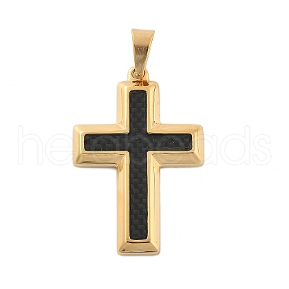 304 Stainless Steel Pendants STAS-G346-49G-1