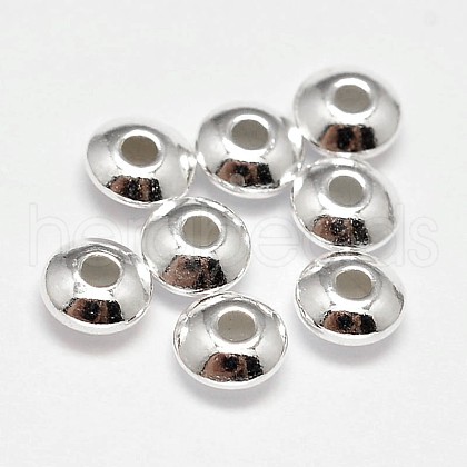 925 Sterling Silver Spacer Beads STER-F019-03D-1