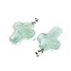 Natural Green Fluorite Pendants G-A231-02G-2