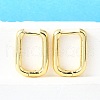 Brass Huggie Hoop Earrings EJEW-F245-04G-A-4