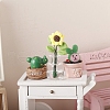 Clay Sunflower Miniature Ornaments PW-WGD8278-01-4