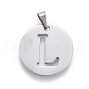 Non-Tarnish 201 Stainless Steel Pendants STAS-L221-33L-1