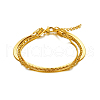 Stylish Stainless Steel Triple-layer Bracelets OB2318-2-3
