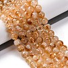 Natural Citrine Bead Strands G-P466-01C-01-2