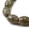 Tibetan Style dZi Beads Strands G-S389-A07-4