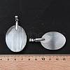 Natural Selenite Pendants G-M091-01C-3