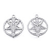 Non-Tarnish 201 Stainless Steel Pendants STAS-N098-175P-1