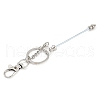 Metal Beadable Keychains KEYC-D288-02P-3
