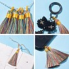 Polyester Tassel Big Pendants Decoration AJEW-S059-11-7