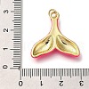 Rack Plating Brass Enamel Pendants KK-I720-24G-03-3
