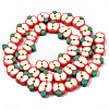 Handmade Polymer Clay Bead Strands CLAY-R069-01C-01D-2