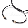 Adjustable Glass Seed Beads Eye Braided Bead Bracelets BJEW-MZ00092-5
