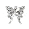 Rack Plating Brass Cubic Zirconia Pendants KK-C082-03P-1