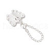 7Pcs 7 Colors Butterfly Alloy Rhinestone & Enamel Cup Charms HJEW-JM02864-6