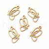 201 Stainless Steel Pendants STAS-E188-09G-2