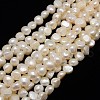 Natural Cultured Freshwater Pearl Beads Strands X-PEAR-L001-A-01-1