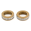 Ion Plating(IP) 304 Stainless Steel European Beads STAS-Z090-03G-01-2