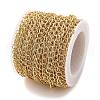 Brass Curb Chains KK-P304-02C-KCG-3