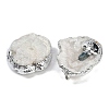 Natural Kyanite & Druzy Agate Geode Pendants G-G162-02P-01-2
