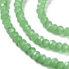Baking Painted Imitation Jade Glass Bead Strands DGLA-A034-J2MM-A9-4