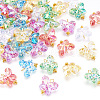 50Pcs Acrylic Pendants PALLOY-TAC0144-2