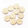 Ion Plating(IP) 304 Stainless Steel Charms STAS-E455-02G-15mm-2