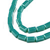 Opaque Solid Color Glass Beads Strands GLAA-N052-03-A09-3