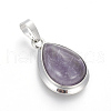 Natural Amethyst Pendants X-G-L512-C19-2