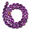 Electroplated Synthetic Non-magnetic Hematite Beads Strands G-L613-Z01-02C-2