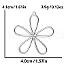 304 Stainless Steel Pendants PW-WG15AE6-01-2