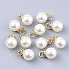 High Luster ABS Plastic Imitation Pearl Pendants RB-T011-01C-G-1