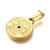 201 Stainless Steel Pendants STAS-Q344-07A-G-2