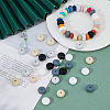 DICOSMETIC 60Pcs 5 Colors Food Grade Eco-Friendly Silicone Beads SIL-DC0001-37-5