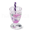 Luminous Transparent Resin Pendants CRES-F026-01A-2