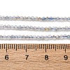 Natural Aquamarine Beads Strands G-RM2025-A46-2mm-B-5