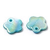 Natural Freshwater Shell Flower Charms SHEL-K006-03-2