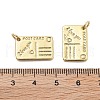 Brass Pendants X-KK-Q006-08G-3