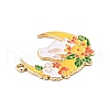 Alloy Enamel Pendants ENAM-E002-01G-02-3