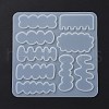 DIY Irregular Shape Cabochon Silicone Molds for Hair Clips DIY-L069-01A-4