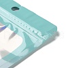 Rectangle Glitter Holographic PVC Zip Lock Bags ABAG-P011-01F-01-3