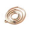 Ion Plating(IP) 304 Stainless Steel Pendants STAS-M312-02RG-3