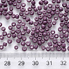 8/0 Baking Paint Glass Round Seed Beads SEED-C029-B-18-3