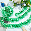 WADORN 1 Bundle Double Layers Polyester Lace Trim OCOR-WR0001-27A-4