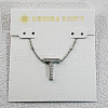Brass Initial Pendant Necklaces for Women FS-WG8E27F-46-1