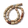 Natural Aqua Terra Jasper Beads Strands G-L624-C03-12x8mm-3