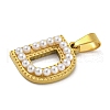 Ion Plating(IP) 304 Stainless Steel Pendants STAS-U024-01D-2