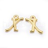 Alloy Letter Pendants PALLOY-X0037-68G-3