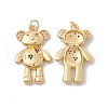 Rack Plating Brass Micro Pave Colorful Cubic Zirconia Pendants ZIRC-C040-23G-1