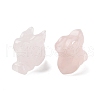 Natural Rose Quartz Carved Figurines DJEW-L023-E15-1