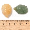 Natural Mixed Gemstone Carved Hedgehog Statues Ornament DJEW-C019-03-3